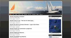 Desktop Screenshot of bluewatersailing.no